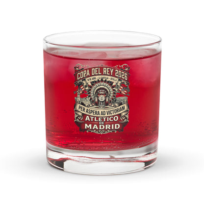 Vaso on the rocks Copa del Rey 2026 Atlético - Nunca dejes de creer 09