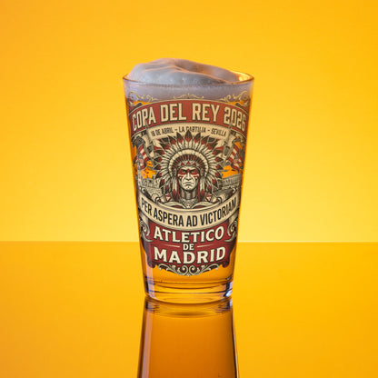 Pinta de Cerveza Copa del Rey 2026 Atlético - Nunca dejes de creer 09