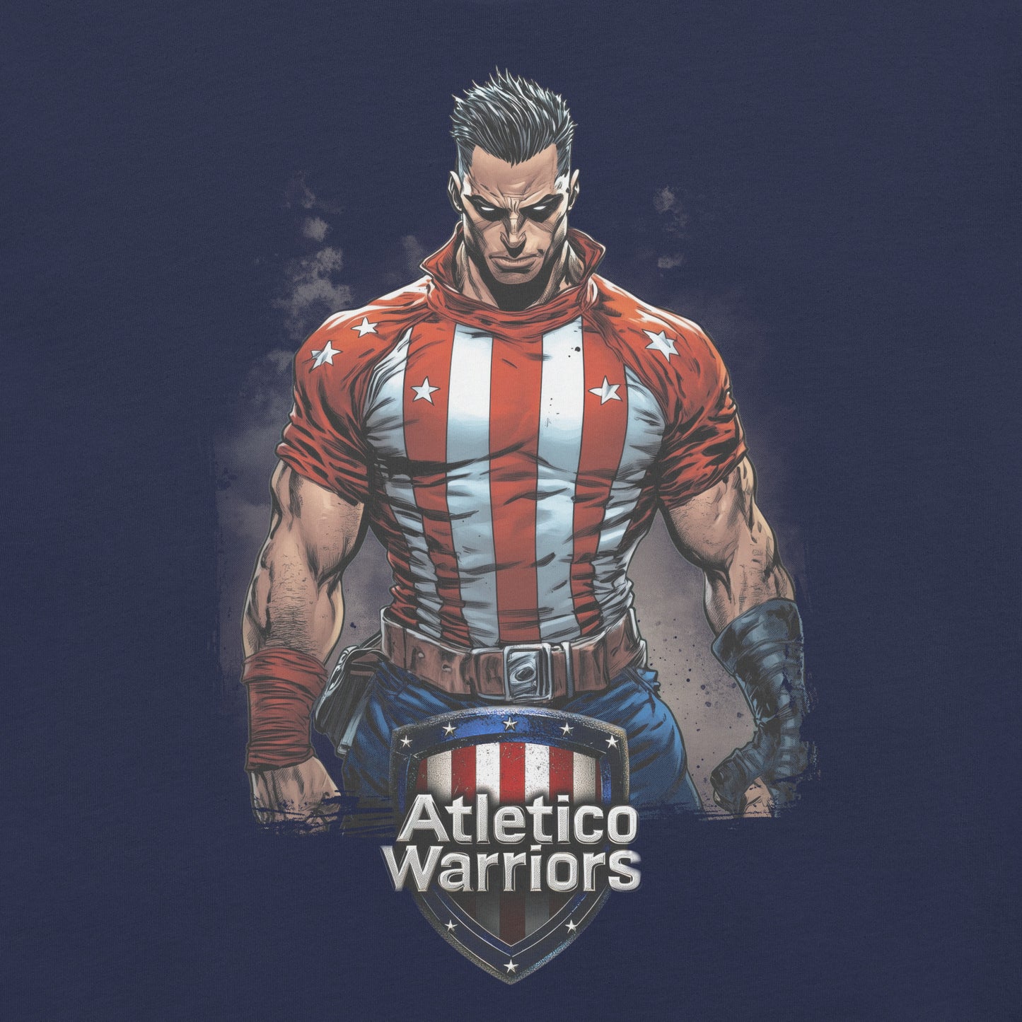 Camiseta para fans del Atlético de Madrid - "Atlético Warriors" 01