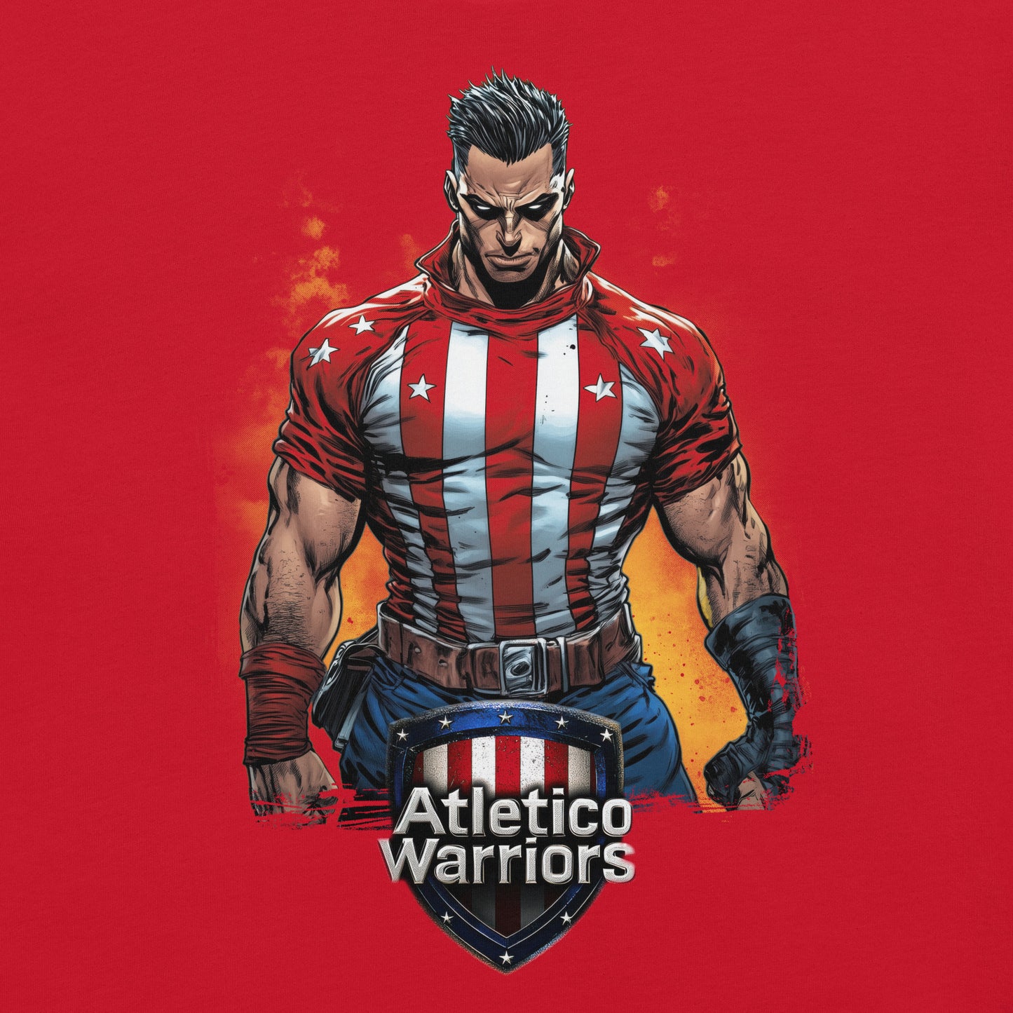 Camiseta para fans del Atlético de Madrid - "Atlético Warriors" 01
